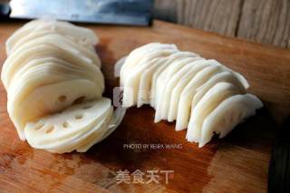 Plum and Lotus Root Slices recipe