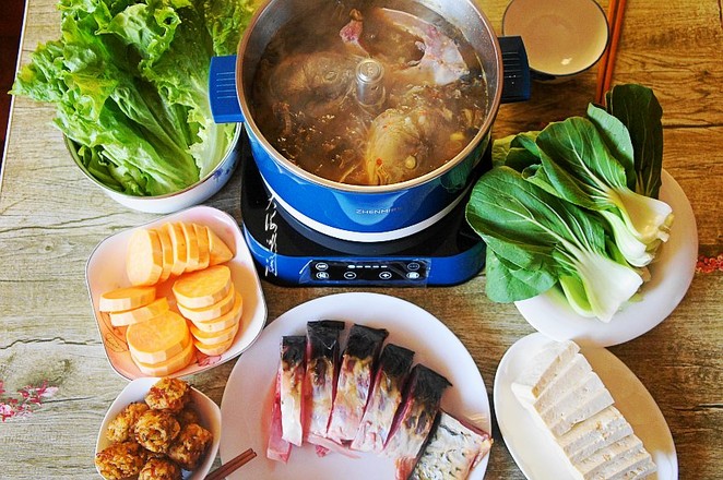Sandaolin Fish Hot Pot recipe
