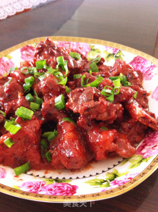 Ribs with Rose Fermented Bean Curd recipe