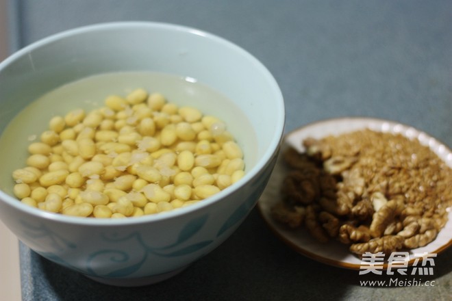 Walnut Flax Seed Soy Milk recipe