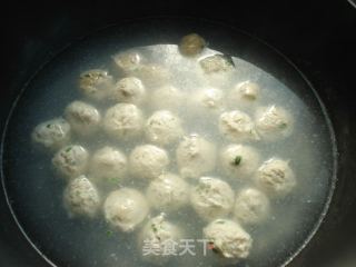 Boiled Chicken Meatballs recipe