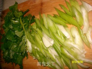 ✿fungus Roasted Celery✿ recipe