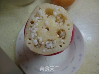 Sweet-scented Osmanthus Glutinous Rice and Lotus Root-simple Filling with Rice in 3 Minutes recipe