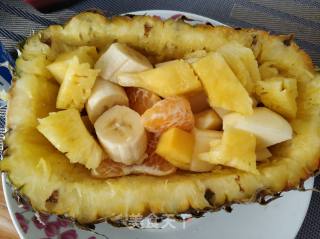 Pineapple Boat Fruit Salad recipe