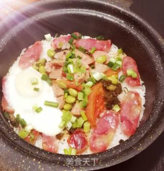 Braised Rice with Mixed Vegetables recipe