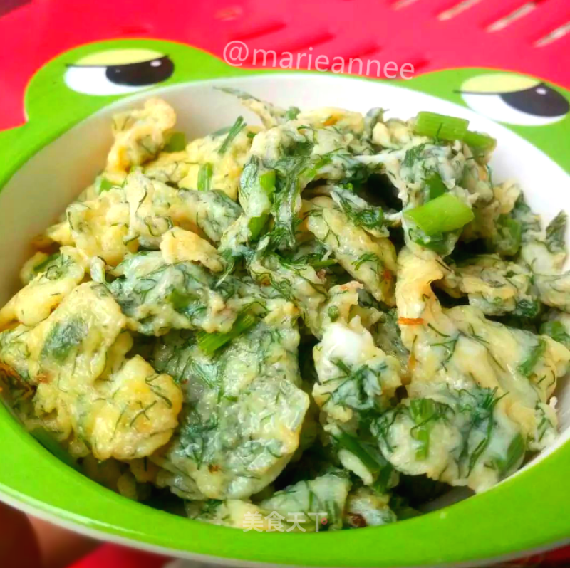 Fennel Scrambled Eggs recipe