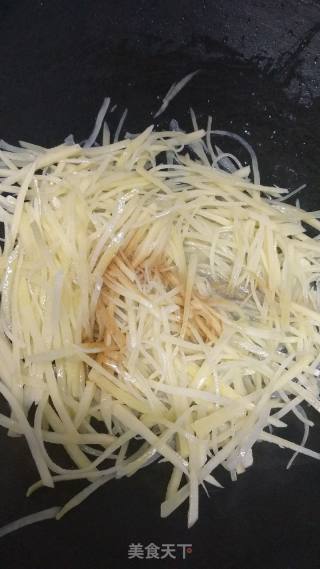 Vinegar Shredded Potatoes recipe