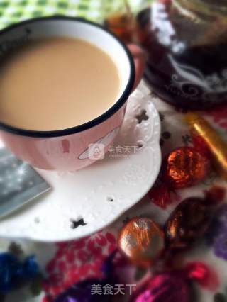 Homemade Smooth Milk Tea recipe