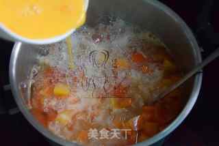 Papaya Tomato Tremella Custard Custard recipe