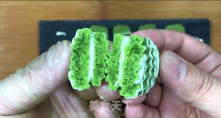 Chocolate-filled Matcha Cookies, Full of Milk Flavor, Mellow Chocolate, Crispy and Scumming Delicacies. recipe