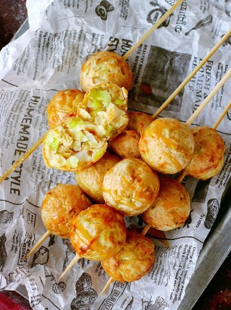 Cabbage Crab Meatballs recipe