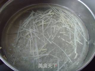 [su Cai]: Boiled Dried Shreds recipe