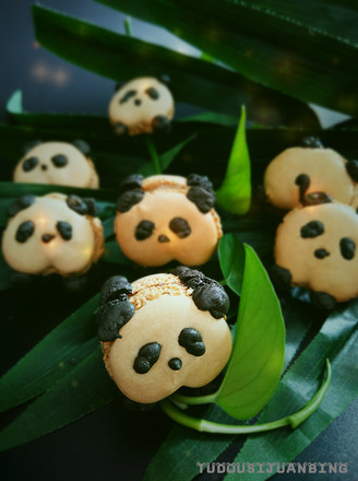 Panda Macaron recipe