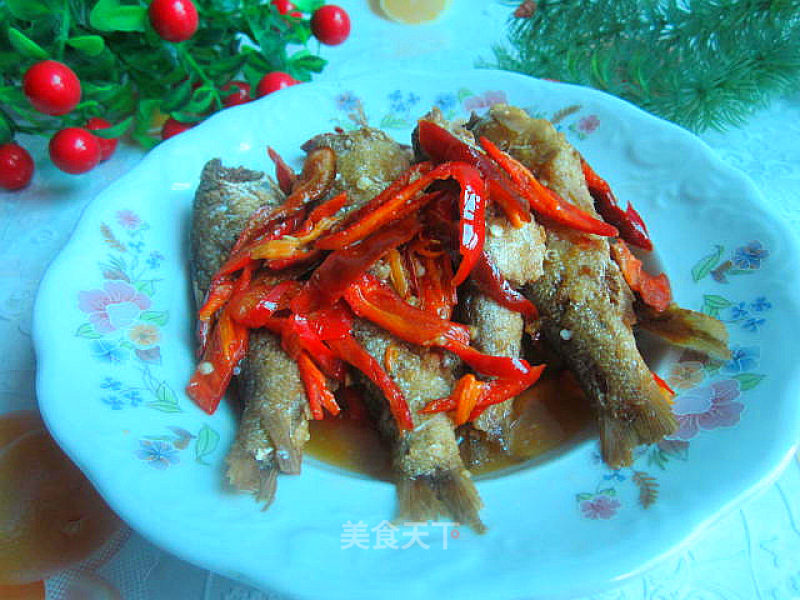 Hakka Dishes ------ Dry-boiled Little River Fish recipe