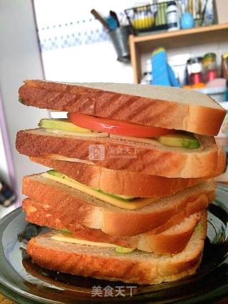 Avocado Sandwich recipe