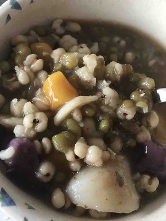 Mung Bean and Taro Ball Soup recipe