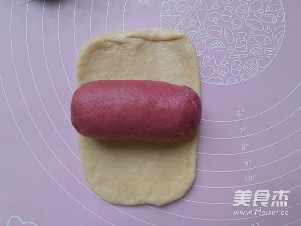 Two-color Glutinous Rice Toast recipe