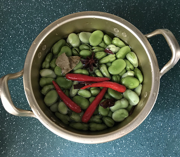 Spiced Broad Beans recipe