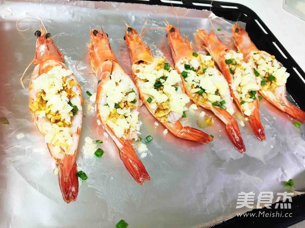 Baked Shrimp with Garlic Cheese recipe