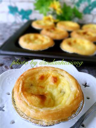 Red Bean Egg Tart recipe
