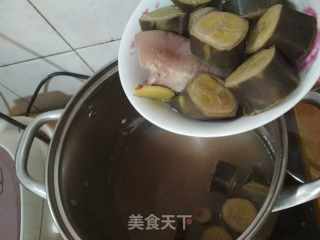 Raw Plantain Pork Soup recipe