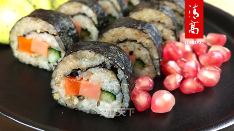 Roll Up The Delicacy of Autumn, Taste The Tartary Buckwheat Sushi! recipe