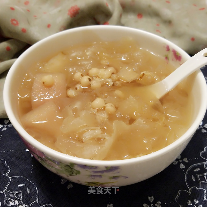 Relieve Cough and Nourish Lungs--chuanbei Shuangxue Sugar Water recipe