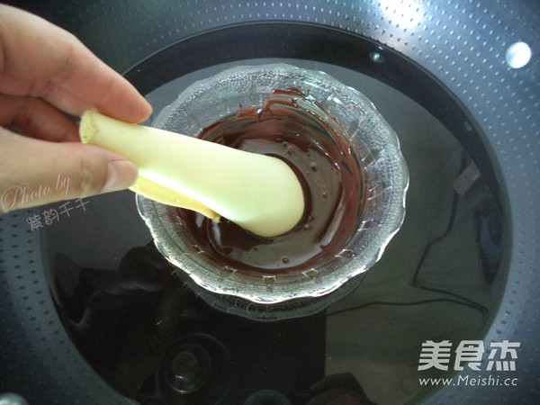 Color Bean Chocolate Cone recipe