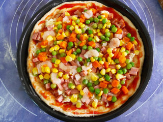 Assorted American Pizza recipe