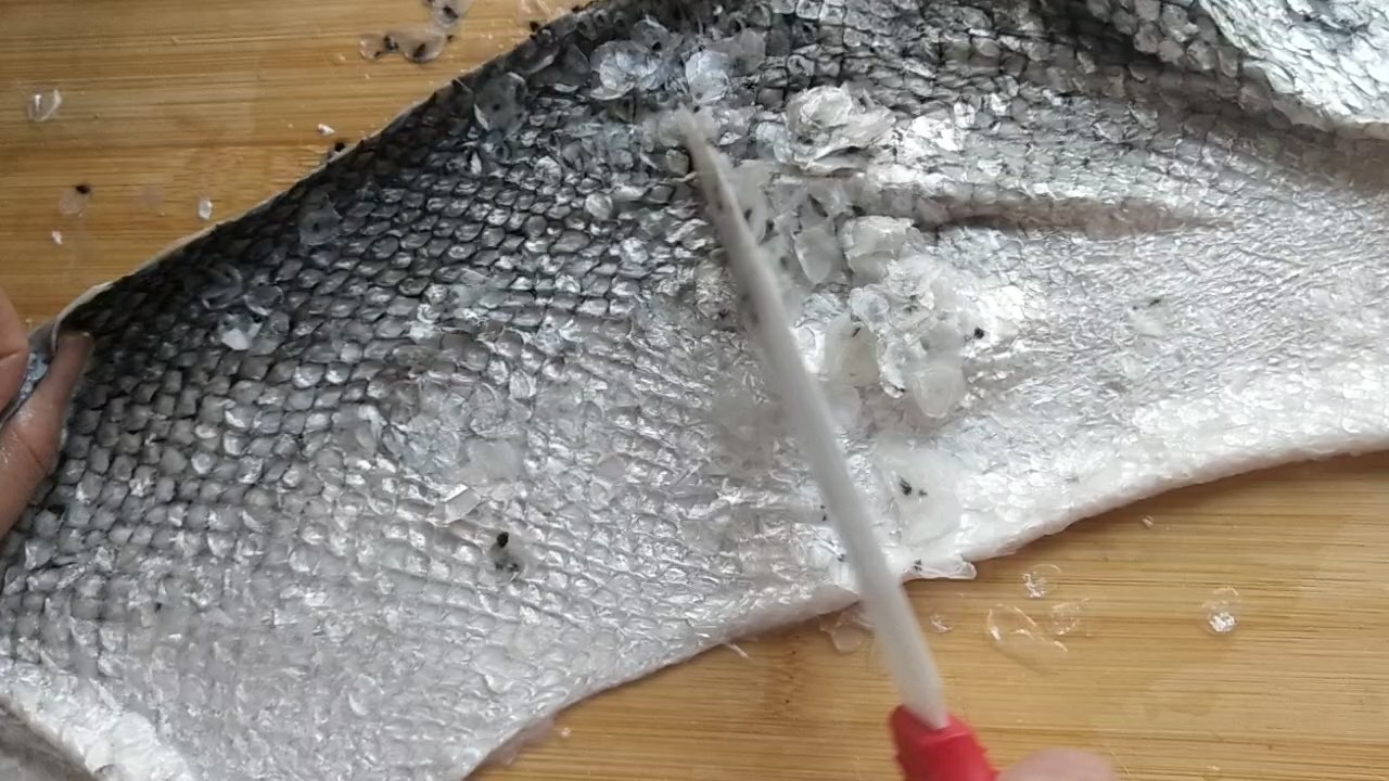 Grilled Fish Skin recipe