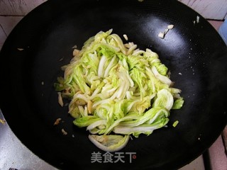 Garlic Cabbage Leaves recipe