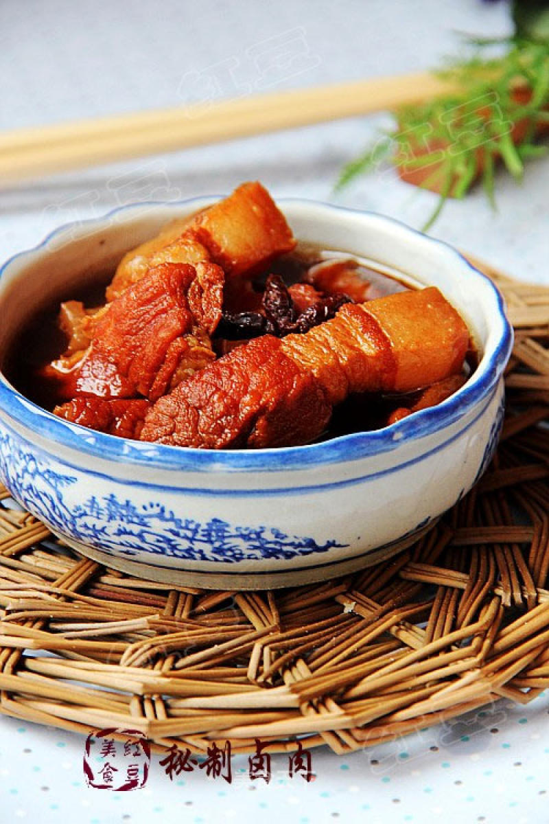 Secret Braised Pork-roujiamo Partner recipe