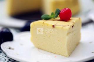 #aca烤明星大赛#oil-free Chiba Pattern Cheesecake recipe