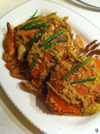 【salted Egg Yolk Fried Crab】 recipe