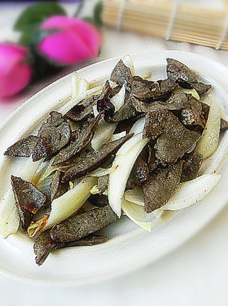 Fried Lamb Liver with Onions