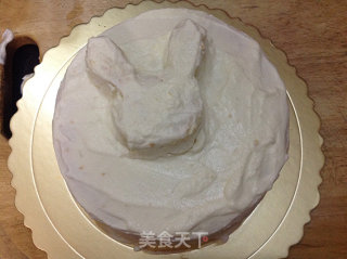 Coconut Cream Bunny Birthday Cake recipe