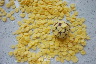 Corn Chips Purple Sweet Potato Balls recipe