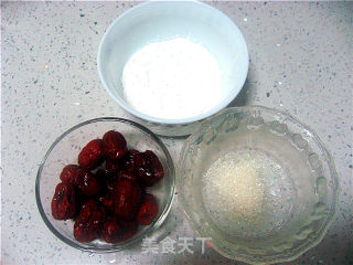 [cookbook Exchange Gift 2] for Husband-simple and Delicious Dessert-fried Glutinous Rice Dates recipe