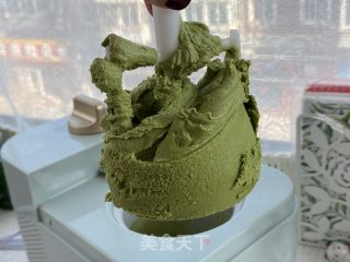 Handmade Matcha Ice Cream, A Touch of Green to Your Heart recipe