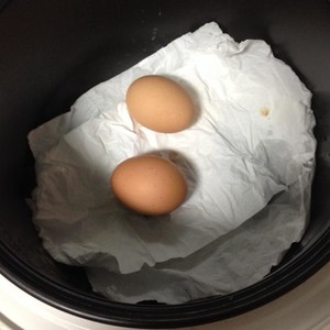 Super Creative Waterless Boiled Eggs recipe