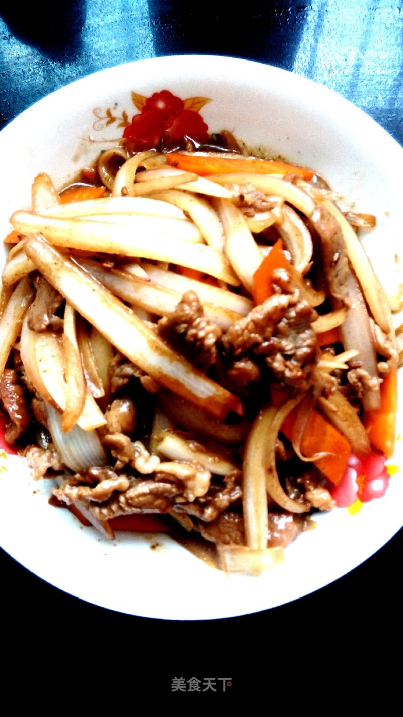 Fried Lamb with Onions