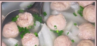 Teochew Beef Balls and Boiled Radish recipe