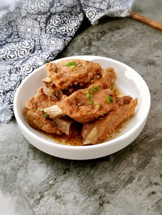 Beer Braised Pork Ribs recipe