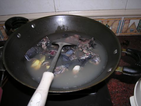 Black-bone Chicken Health Hot Pot recipe