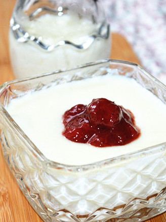 Microwave Version of Jam Double Skin Milk recipe