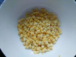 Stir-fried Corn with Ham and Carrots recipe