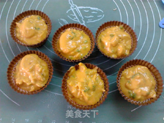 Scallion Instant Noodle Pumpkin Cake recipe