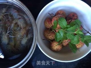 Lychee Stuffed Shrimp recipe