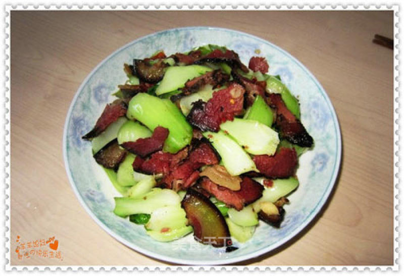 Stir-fried Bacon White recipe