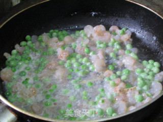 Stewed Yuzi Tofu with Peas and Shrimp recipe